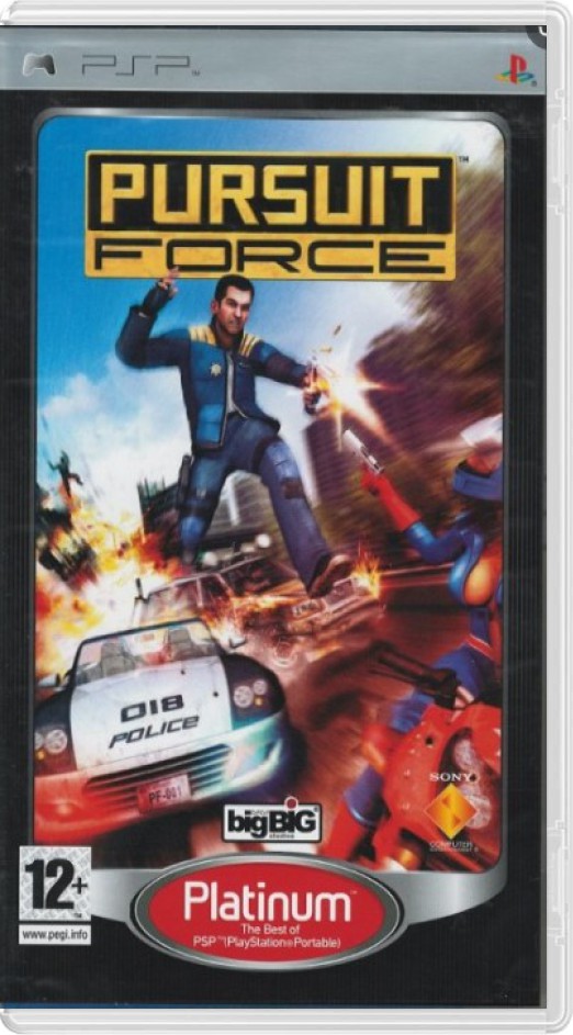 Pursuit Force (Platinum) - Playstation Portable Games