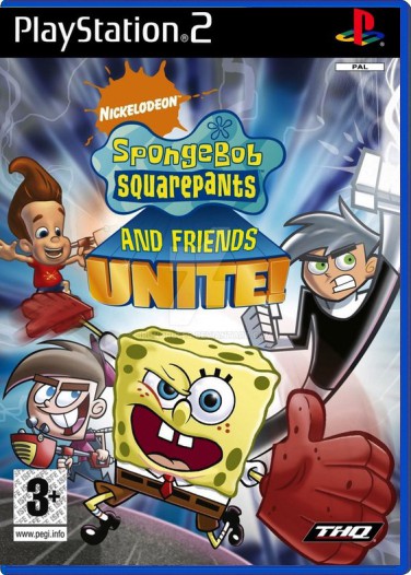 SpongeBob SquarePants and Friends: Unite! - Playstation 2 Games