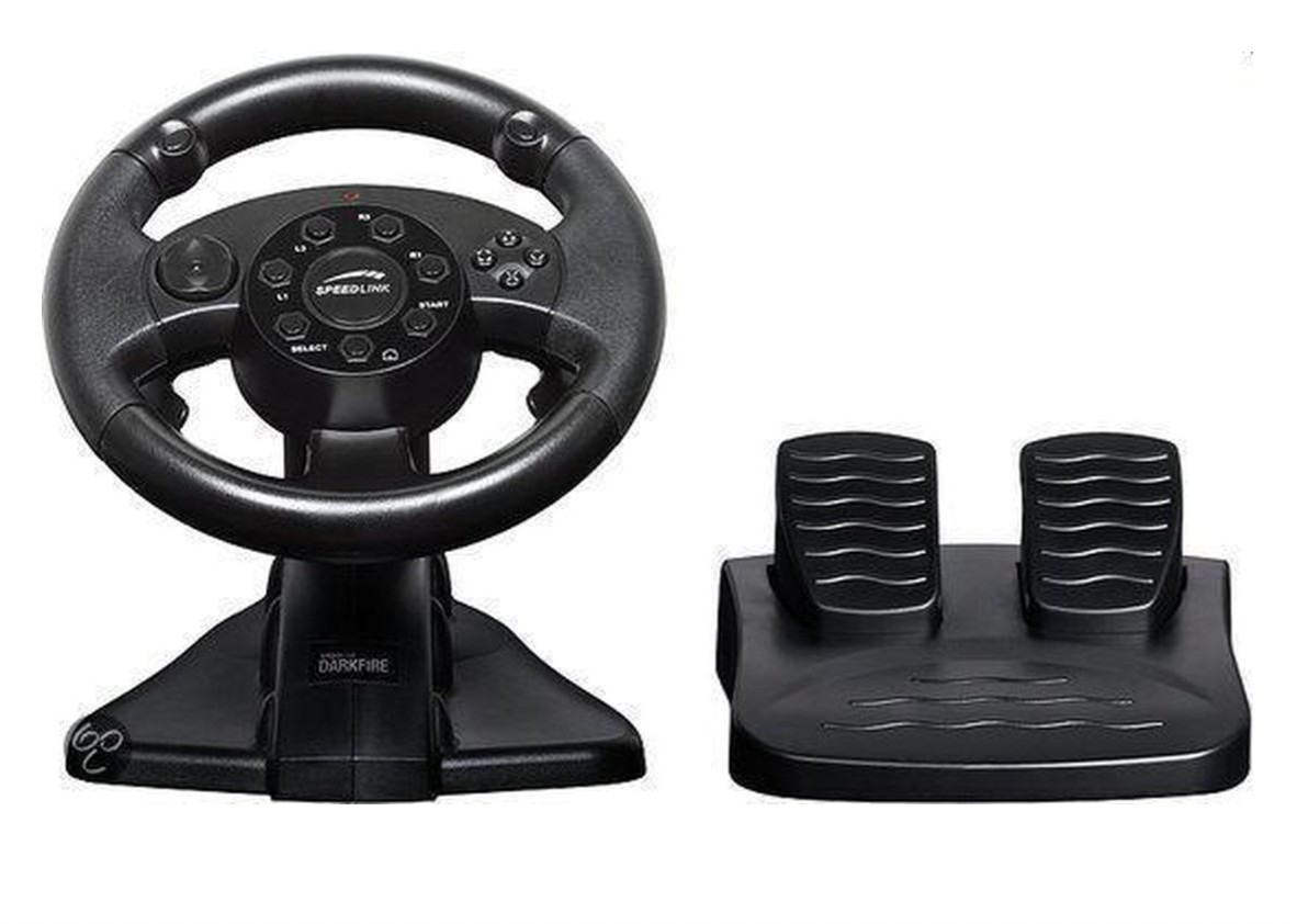 Darkfire Racing Wheel Lenkrad - Playstation 3 - Playstation 3 Hardware