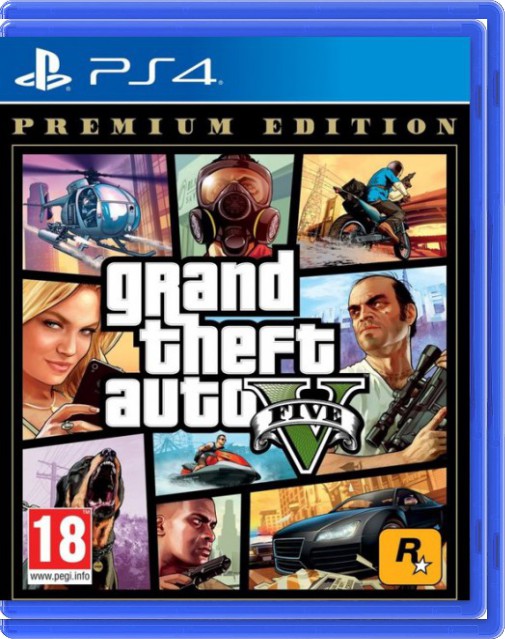 Grand Theft Auto V - Premium Edition (French) - Playstation 4 Games