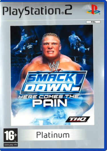 WWE Smackdown! Here Comes The Pain (Platinum) - Playstation 2 Games