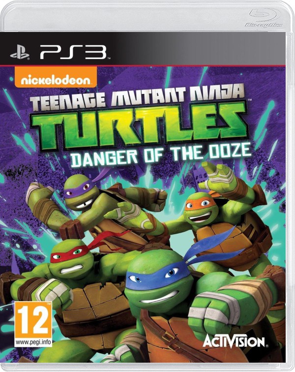 Nickelodeon Teenage Mutant Ninja Turtles Danger Of The Ooze - Playstation 3 Games