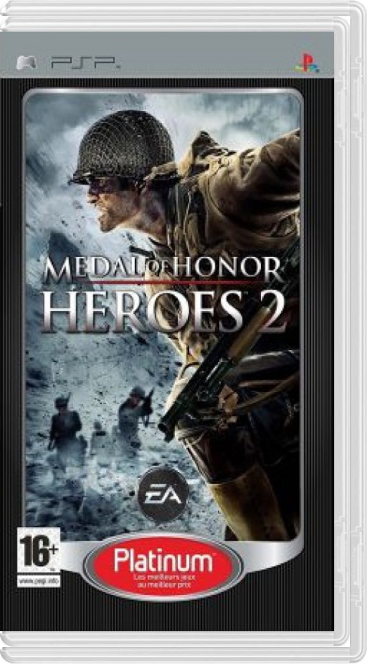Medal of Honor: Heroes 2 (Platinum) (French) - Playstation Portable Games