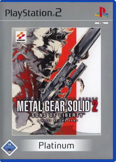 Metal Gear Solid 2: Sons of Liberty (Platinum) - Playstation 2 Games