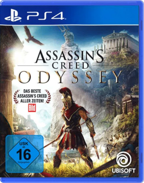 Assassins Creed: Odyssey (German Artwork) - Playstation 4 Games
