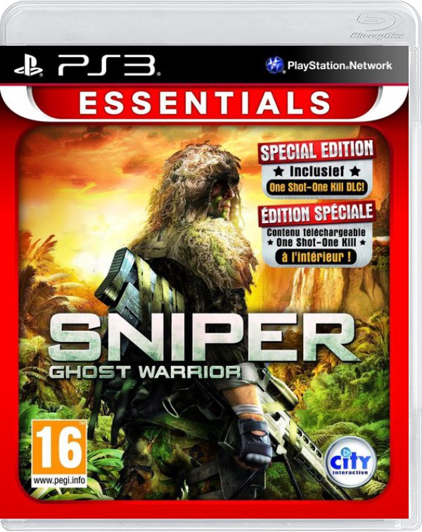 Sniper: Ghost Warrior (Essentials) - Playstation 3 Games