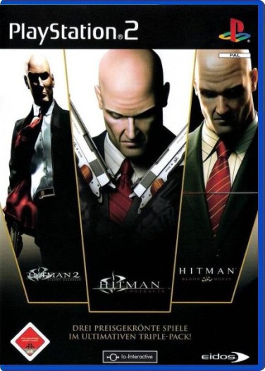 Hitman The Triple Hit Pack - Playstation 2 Games