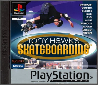 Tony Hawk's Pro Skater (Platinum) - Playstation 1 Games