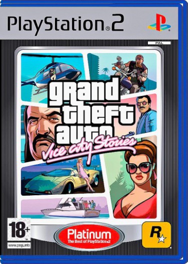 Grand Theft Auto: Vice City Stories (Platinum) (French) - Playstation 2 Games
