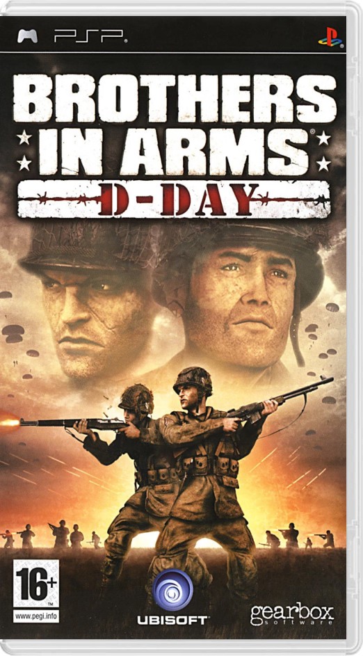 Brothers in Arms: D-Day (French) - Playstation Portable Games