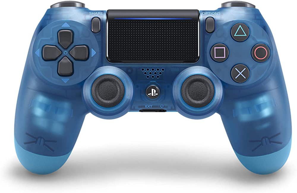 Sony PlayStation DualShock V2 Controller - Crystal Blue - Playstation 4 Hardware