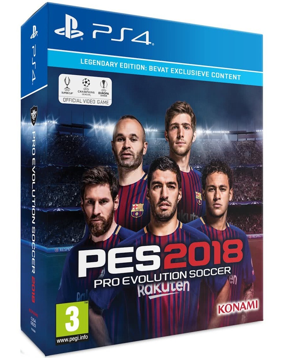 Pro Evolution Soccer 2018 - Legendary Edition - Playstation 4 Games