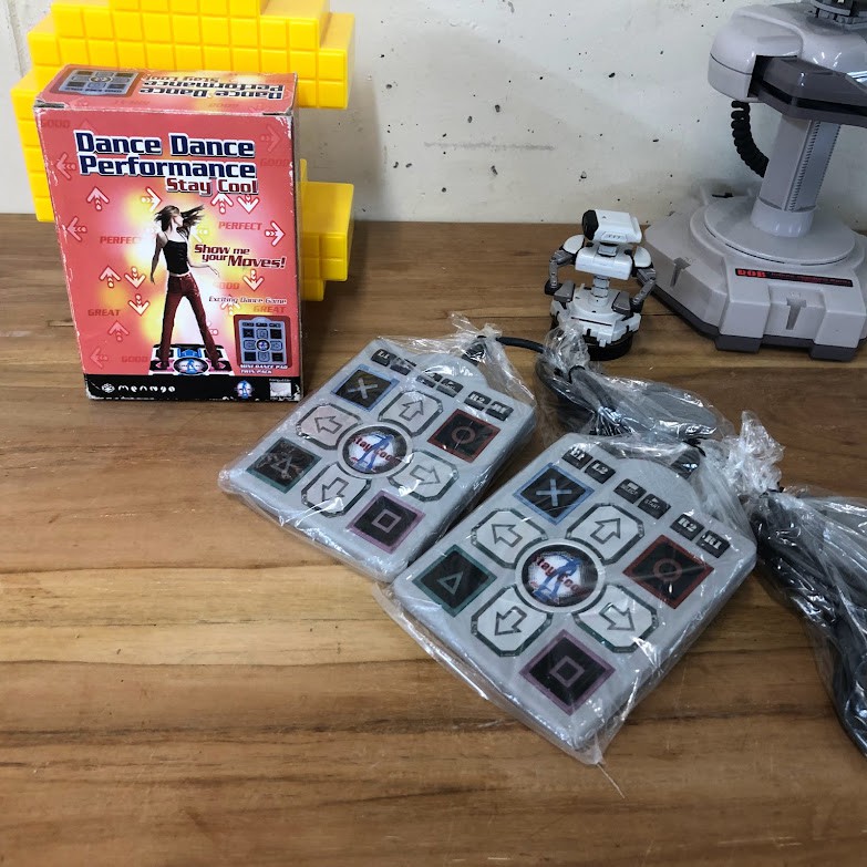 Dance Dance Performance Dance Pad Twin Pack PS1/PS2 [Complete] - Playstation 1 Hardware