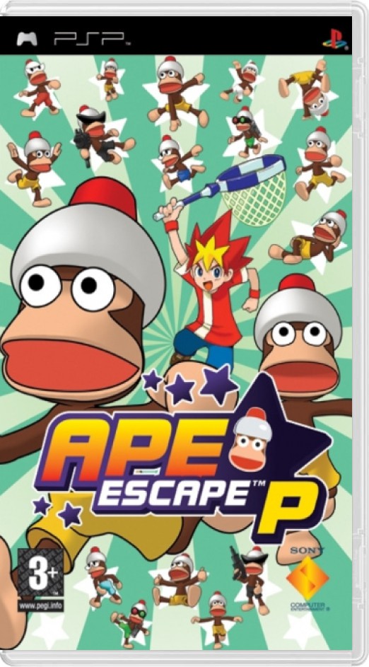 Ape Escape P - Playstation Portable Games