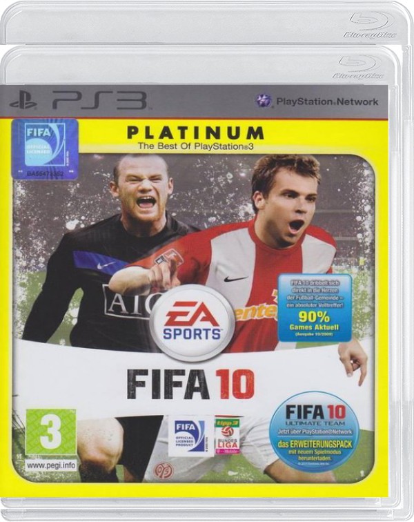 FIFA 10 (Platinum) (French) - Playstation 3 Games