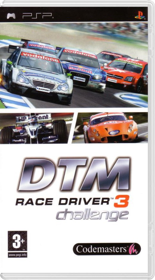 DTM Race Driver 3 Challenge - Playstation Portable Games