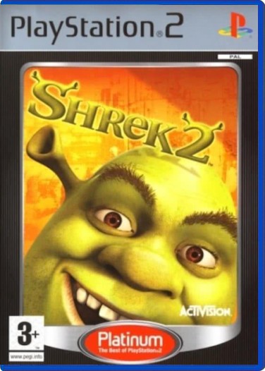 Shrek 2 (Platinum) (German) - Playstation 2 Games