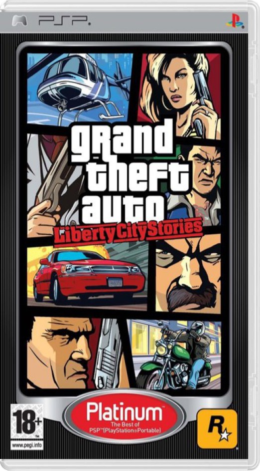 Grand Theft Auto: Liberty City Stories (Platinum) (Spanish) - Playstation Portable Games