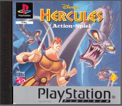 Disney's Action Game: Hercules (Platinum) (German) - Playstation 1 Games