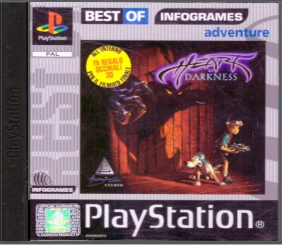 Heart of Darkness (Best Of Infogrames) - Playstation 1 Games