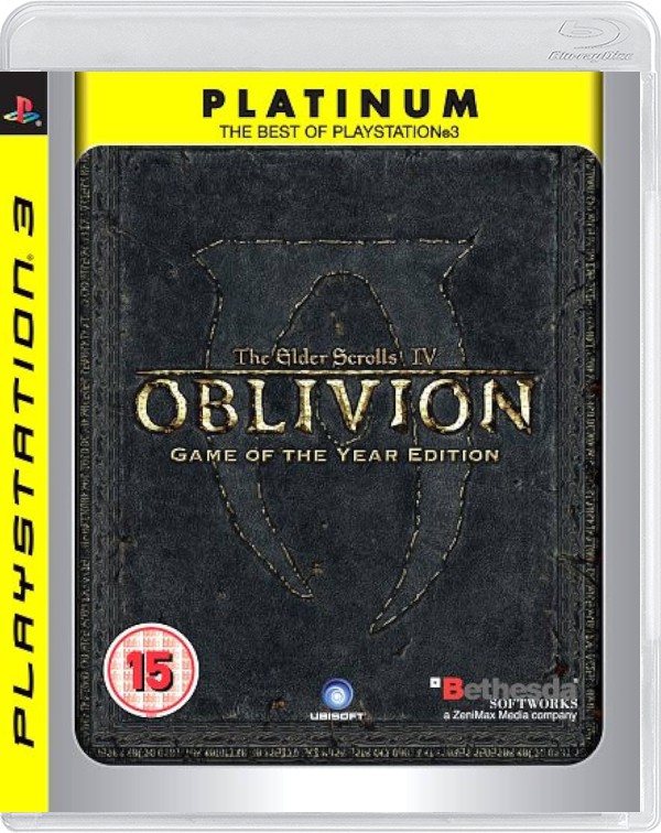 The Elder Scrolls IV: Oblivion - Game of the Year Edition (Platinum) - Playstation 3 Games