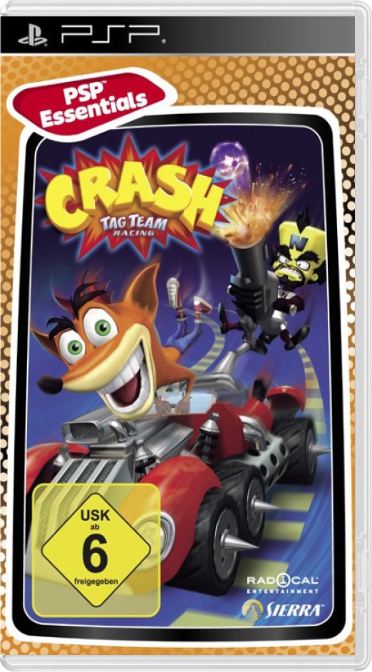 Crash Tag Team Racing (Essentials) - Playstation Portable Games