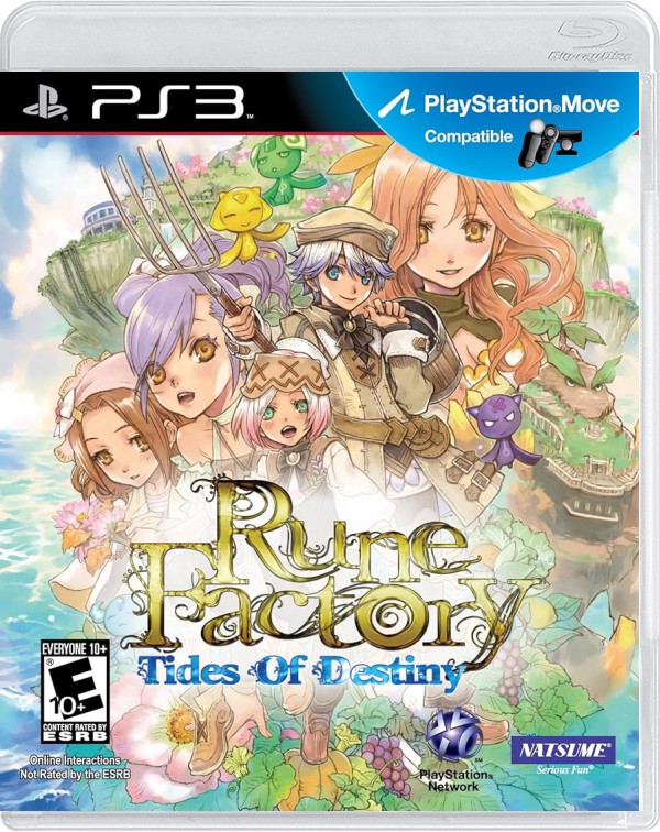Rune Factory Tides Of Destiny - Playstation 3 Games