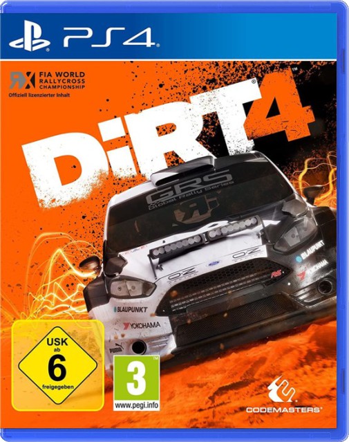DiRT 4 (German) - Playstation 4 Games