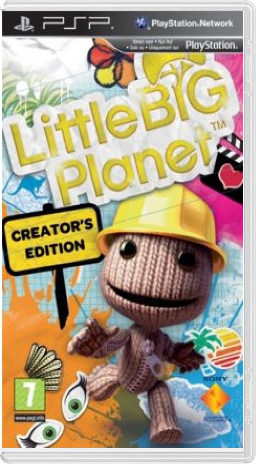 Little Big Planet Creators Edition - Playstation Portable Games