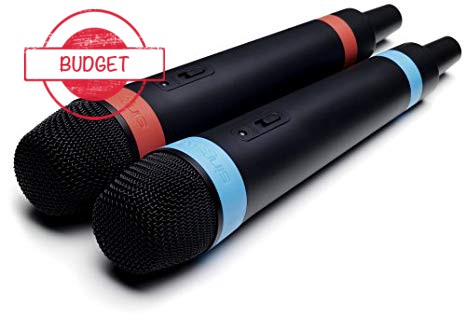 2x Originele Singstar Microfoon voor Playstation 3 - Wireless - Budget Kaufen | Playstation 3 Hardware