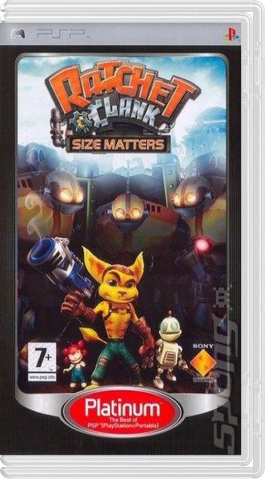 Ratchet & Clank: Size Matters (Platinum) (German) - Playstation Portable Games