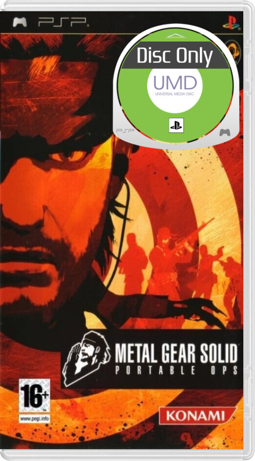 Metal Gear Solid: Portable Ops - Disc Only Kaufen | Playstation Portable Games