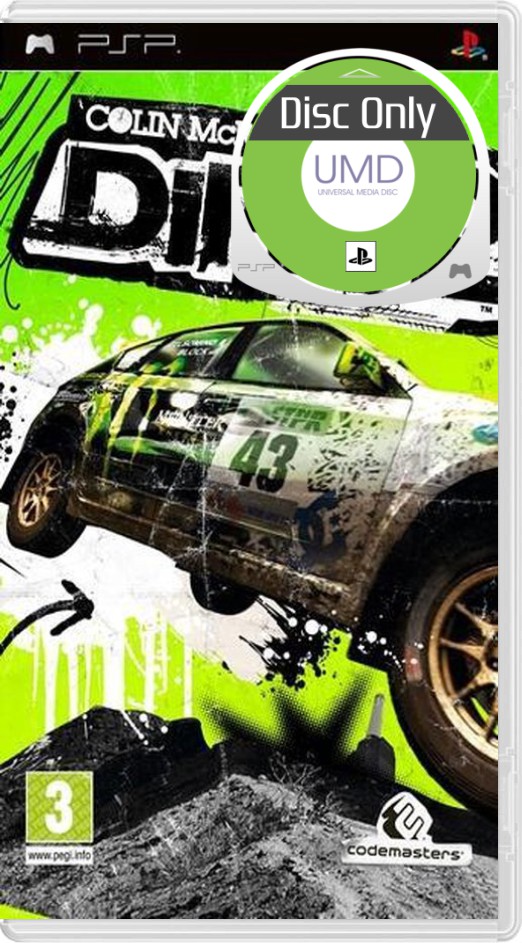 Colin McRae: Dirt 2 - Disc Only - Playstation Portable Games