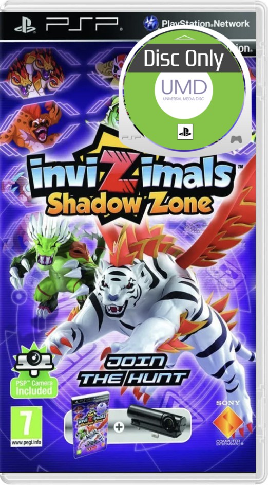 Invizimals: Shadow Zone - Disc Only - Playstation Portable Games