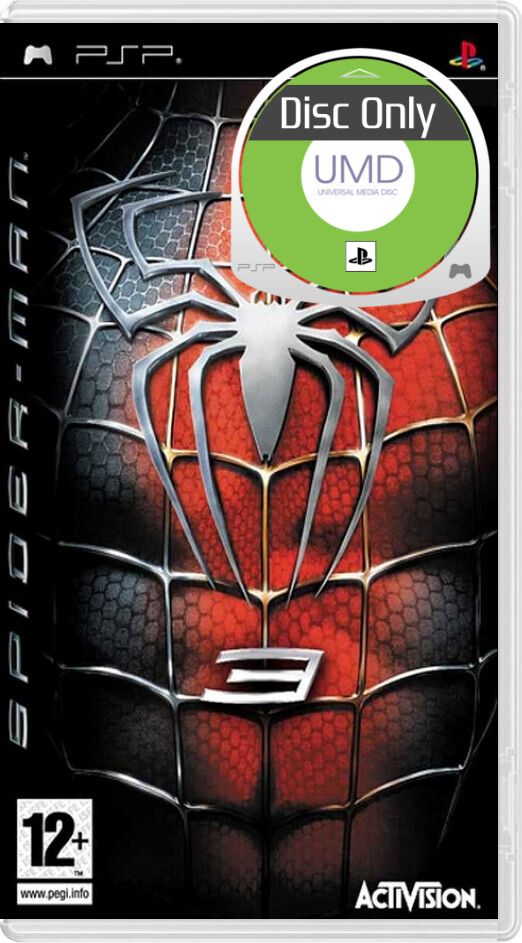 Spider-Man 3 - Disc Only - Playstation Portable Games