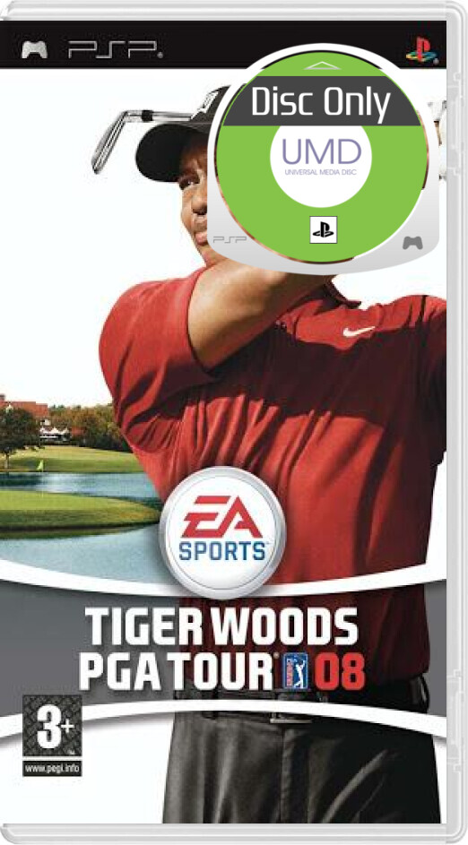 Tiger Woods PGA Tour 08 - Disc Only Kaufen | Playstation Portable Games