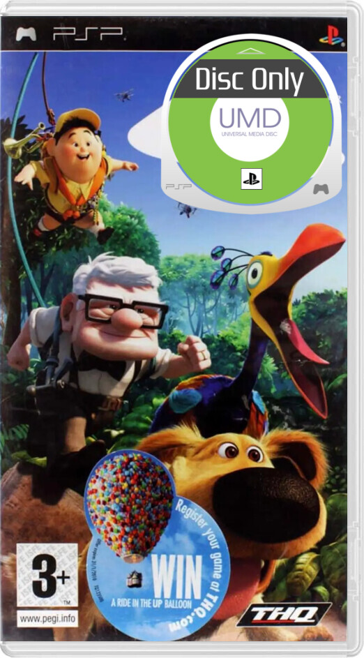 Disney Pixar Up - Disc Only - Playstation Portable Games