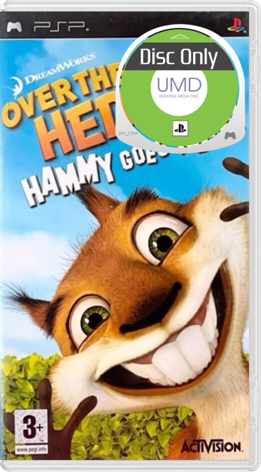 Over the Hedge: Hammy Goes Nuts! - Disc Only - Playstation Portable Games