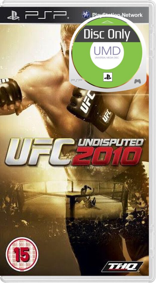 UFC Undisputed 2010 - Disc Only - Playstation Portable Games