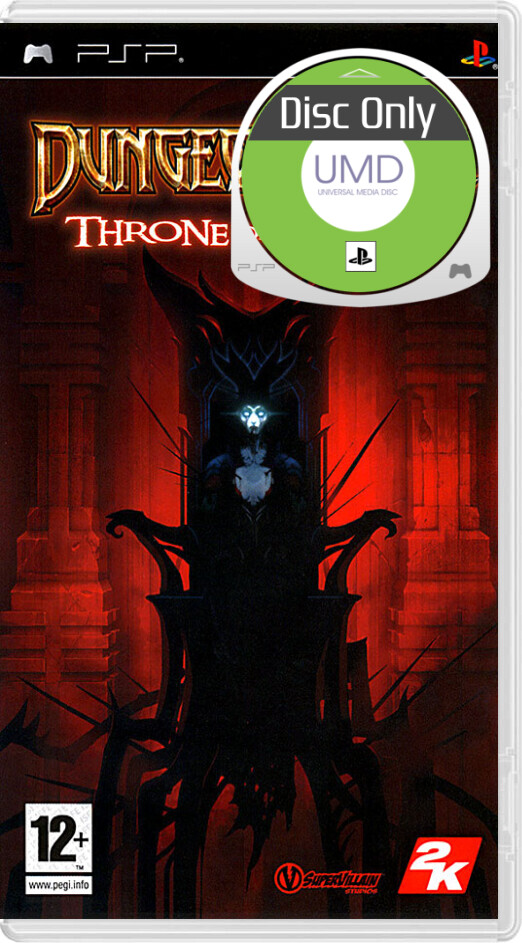 Dungeon Siege: Throne of Agony - Disc Only - Playstation Portable Games