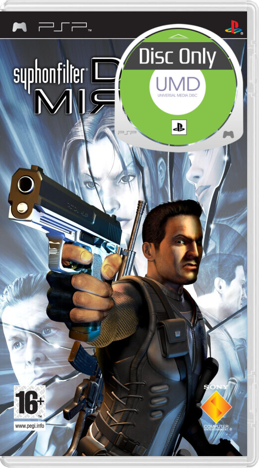 Syphon Filter: Dark Mirror - Disc Only - Playstation Portable Games