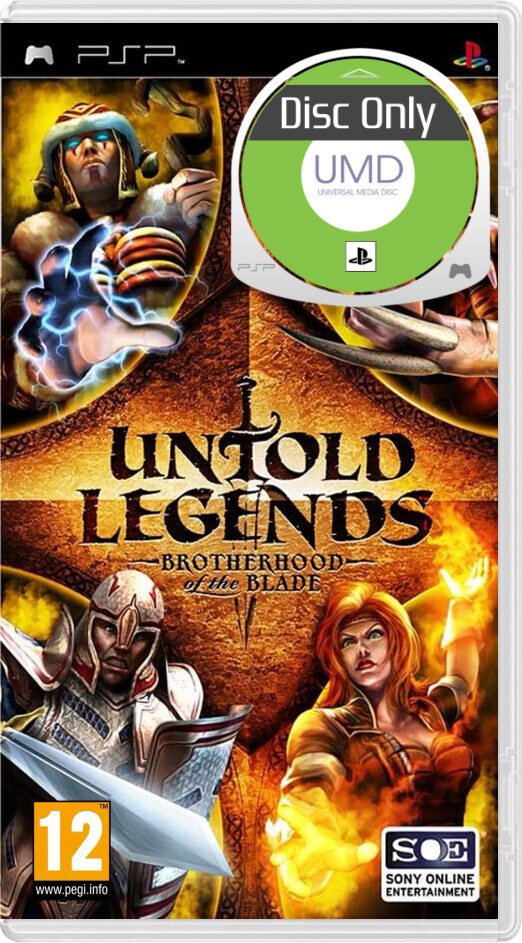 Untold Legends: Brotherhood of the Blade - Disc Only Kaufen | Playstation Portable Games