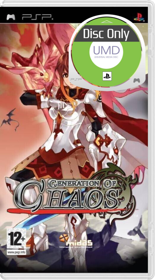 Generation of Chaos - Disc Only - Playstation Portable Games