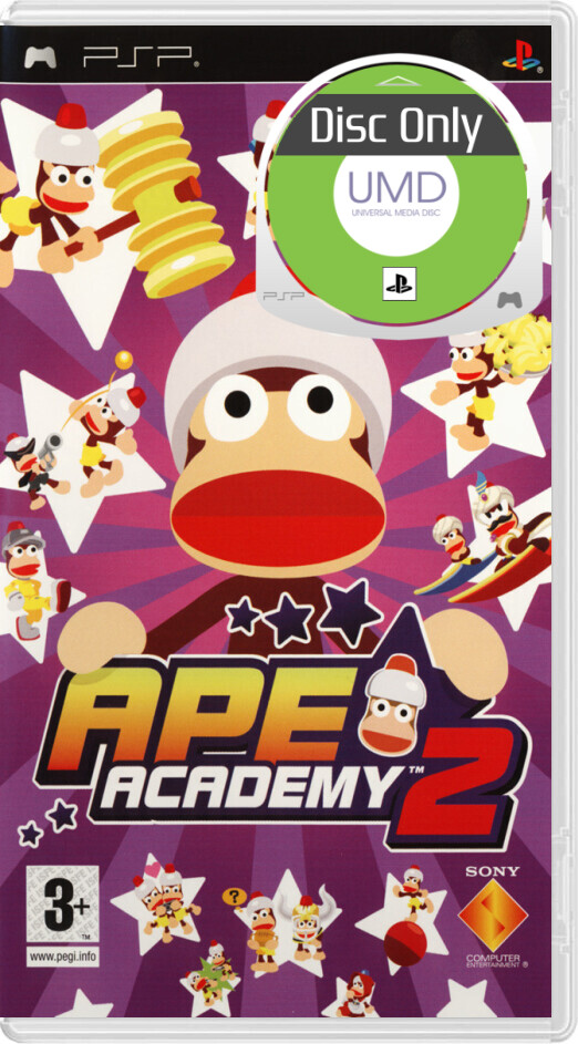Ape Academy 2 - Disc Only - Playstation Portable Games