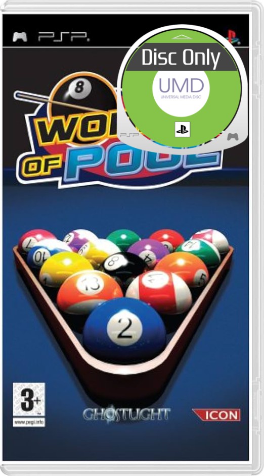 World of Pool - Disc Only - Playstation Portable Games