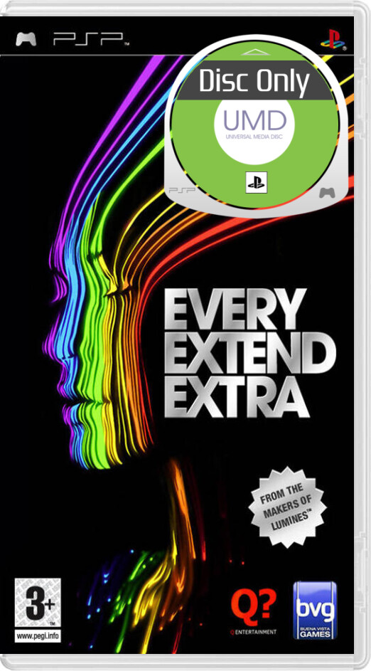 Every Extend Extra - Disc Only - Playstation Portable Games