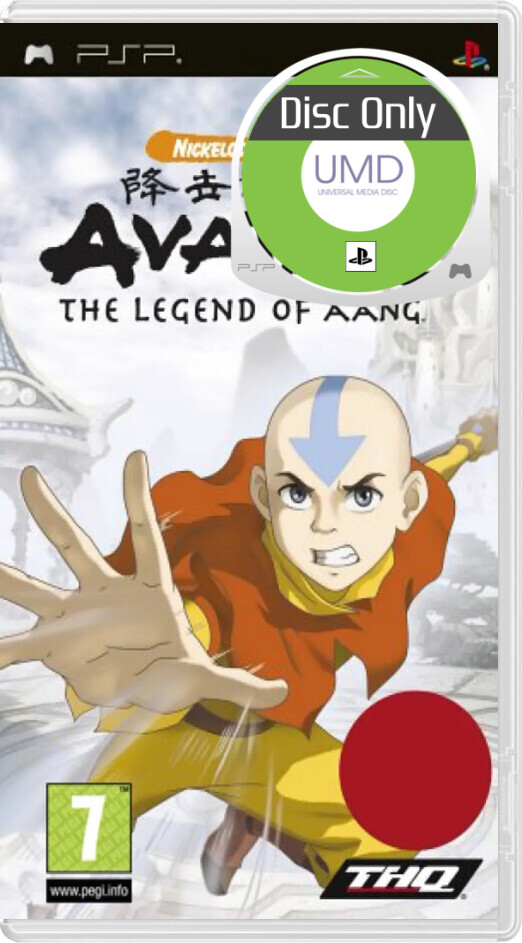Avatar: The legend Of Aang - Disc Only - Playstation Portable Games