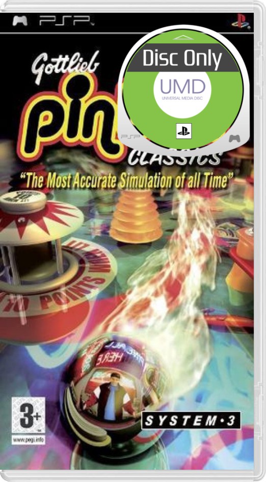 Gottlieb Pinball Classics - Disc Only Kaufen | Playstation Portable Games