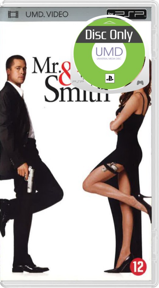 Mr. & Mrs. Smith (UMD Video) - Disc Only - Playstation Portable Games
