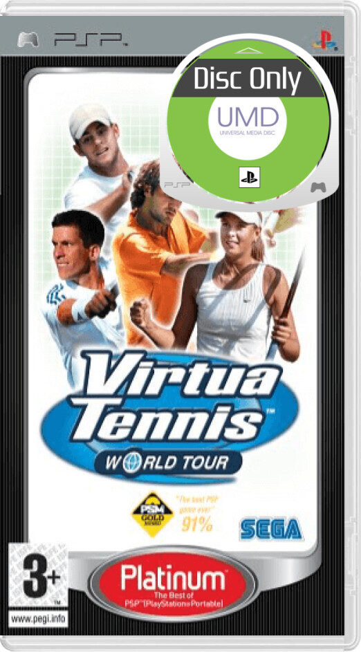 Virtua Tennis: World Tour - Disc Only Kaufen | Playstation Portable Games